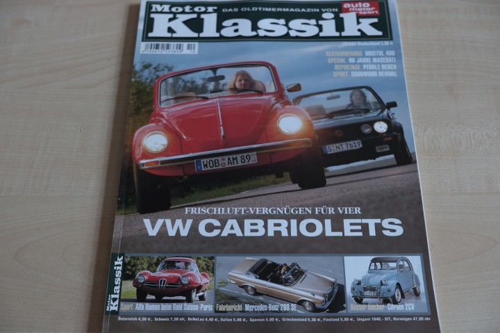 Deckblatt Motor Klassik (10/2004)